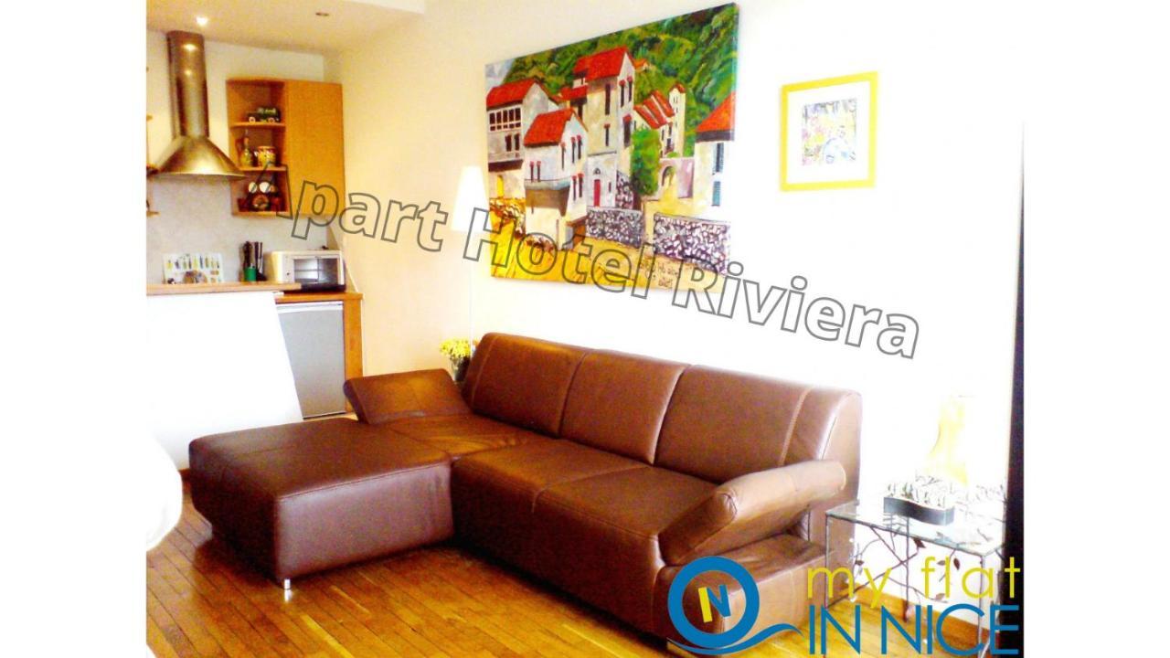 Aparthotel Riviera - Nice Cote D'Azur - Grimaldi Ac - Promenade Des Anglais ภายนอก รูปภาพ