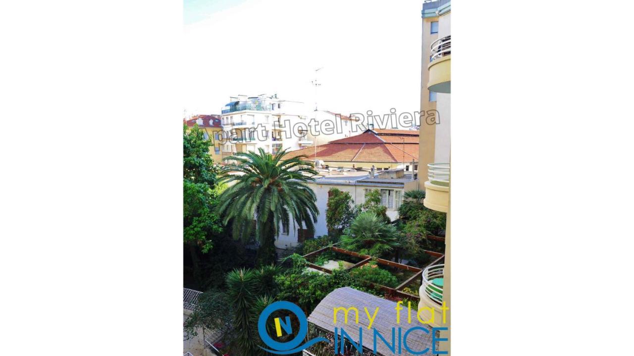 Aparthotel Riviera - Nice Cote D'Azur - Grimaldi Ac - Promenade Des Anglais ภายนอก รูปภาพ