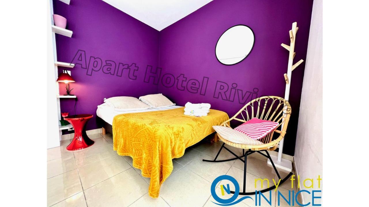 Aparthotel Riviera - Nice Cote D'Azur - Grimaldi Ac - Promenade Des Anglais ภายนอก รูปภาพ