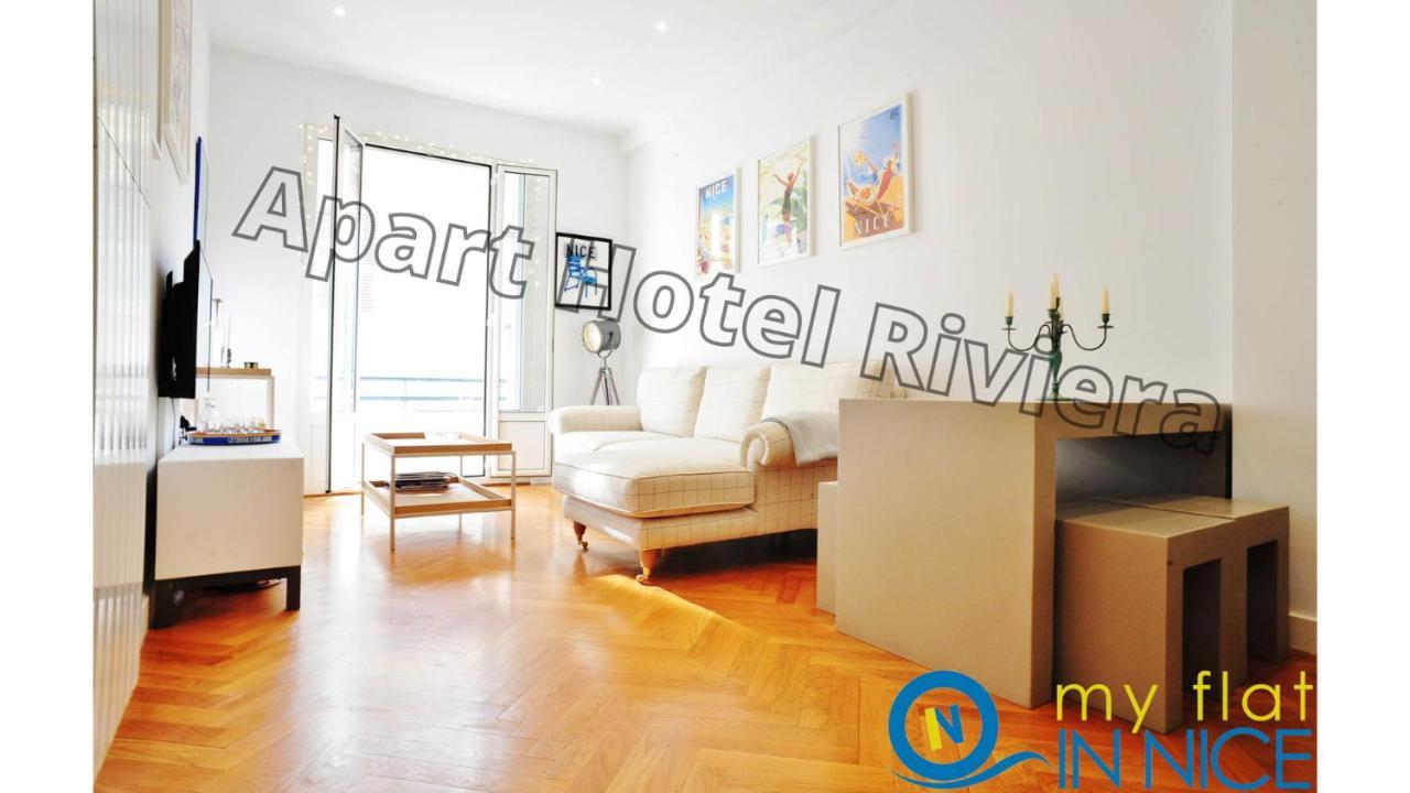 Aparthotel Riviera - Nice Cote D'Azur - Grimaldi Ac - Promenade Des Anglais ภายนอก รูปภาพ