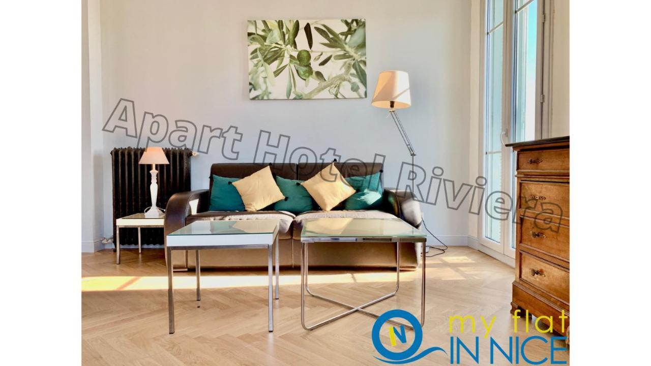 Aparthotel Riviera - Nice Cote D'Azur - Grimaldi Ac - Promenade Des Anglais ภายนอก รูปภาพ