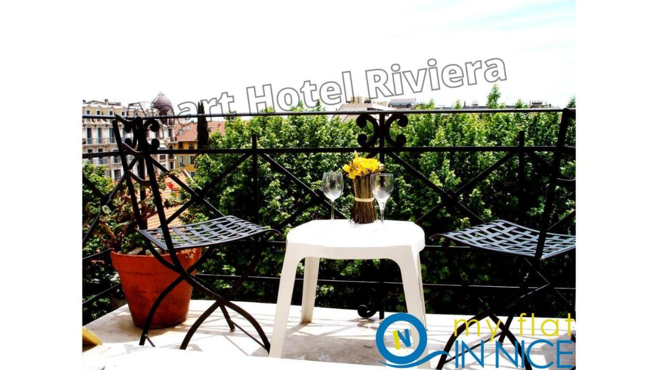 Aparthotel Riviera - Nice Cote D'Azur - Grimaldi Ac - Promenade Des Anglais ภายนอก รูปภาพ