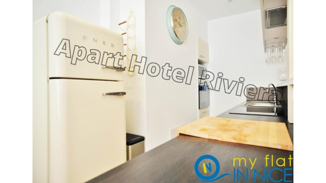 Aparthotel Riviera - Nice Cote D'Azur - Grimaldi Ac - Promenade Des Anglais ภายนอก รูปภาพ