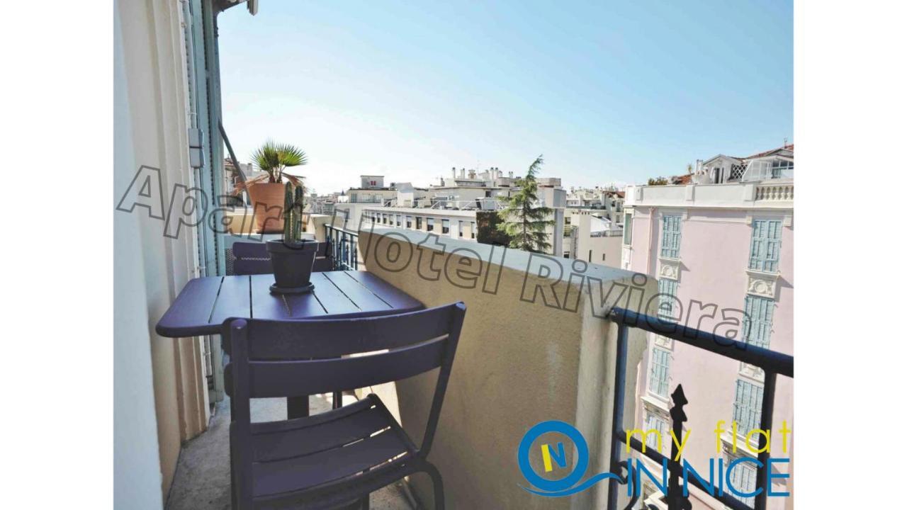 Aparthotel Riviera - Nice Cote D'Azur - Grimaldi Ac - Promenade Des Anglais ภายนอก รูปภาพ