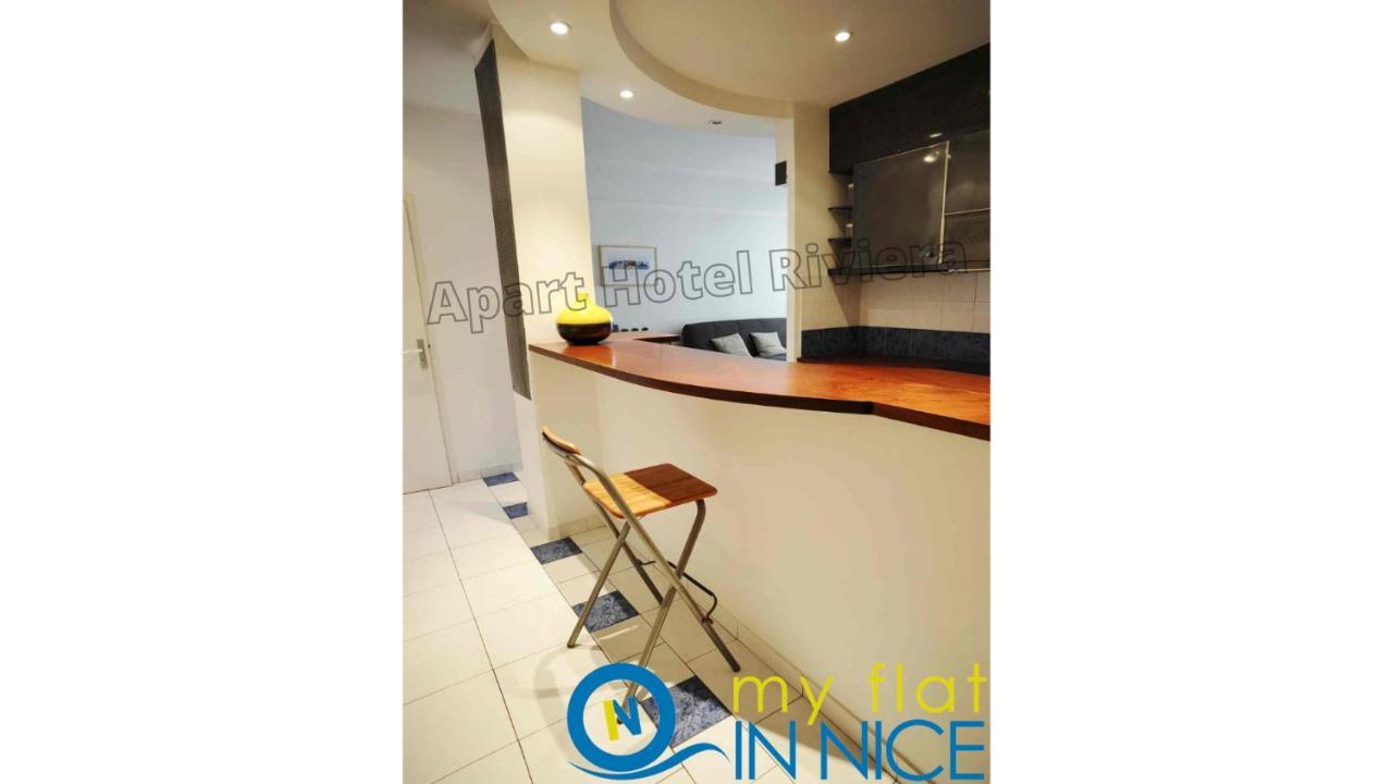 Aparthotel Riviera - Nice Cote D'Azur - Grimaldi Ac - Promenade Des Anglais ภายนอก รูปภาพ