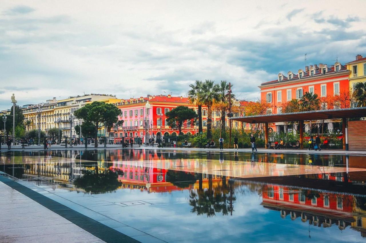 Aparthotel Riviera - Nice Cote D'Azur - Grimaldi Ac - Promenade Des Anglais ภายนอก รูปภาพ